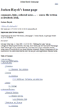 Mobile Screenshot of jochen.hayek.name